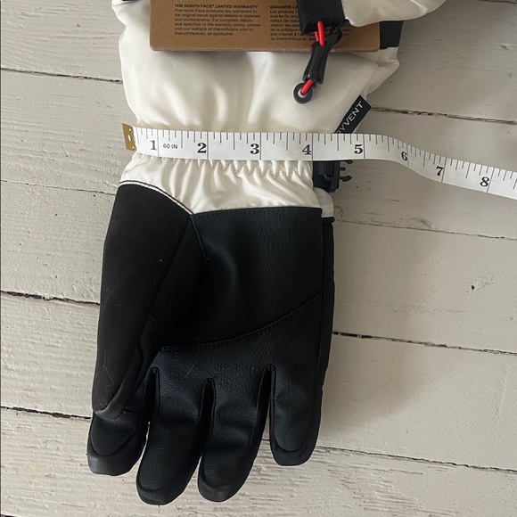 The North Face Women’s Black and White Montana Ski Gloves - Picture 7 of 8